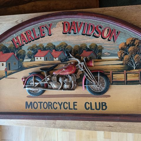 Harley Davidson bilde i tre.