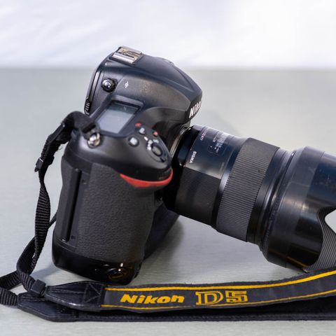 Nikon D5 med Sigma 50mm f/1.4 DG ART edition