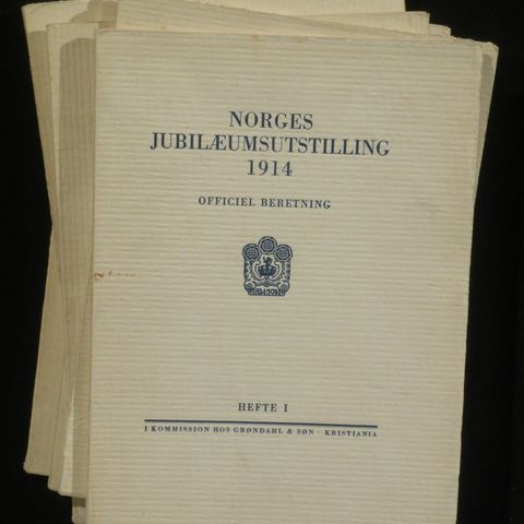 Norges Jubilæumsutstilling 1914. Officiel Beretning