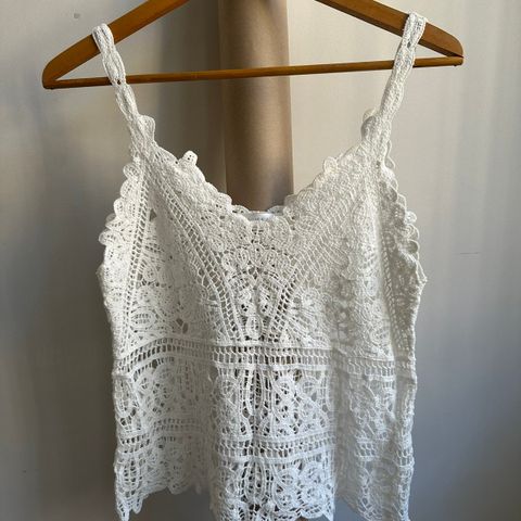 Miussa one size croche topp / singlet