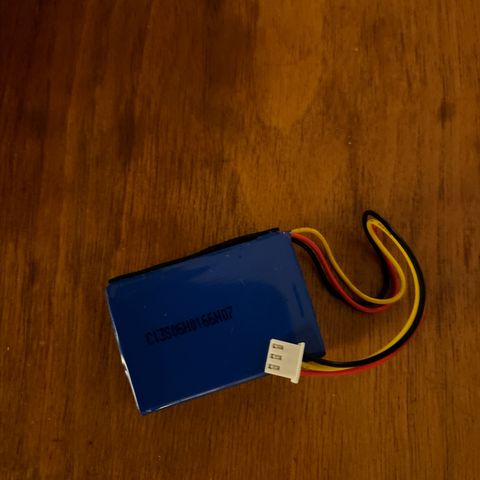 Batteri (800 mAh 14.8 V, Blå)