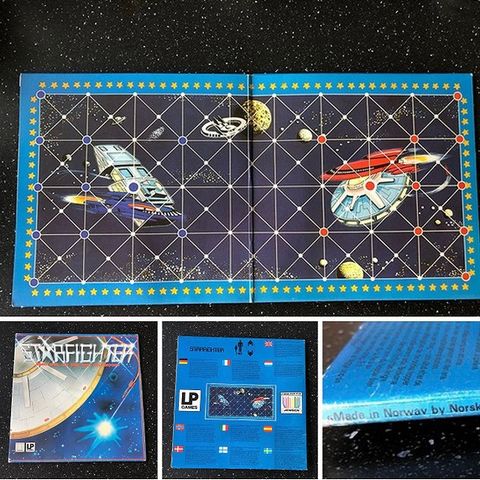 STARFIGHTER (LP GAMES - Brettspill fra 1980-tallet)