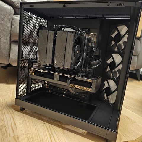 Ny PC-Ryzen 7950x3D, Asus RTX 4080 super ProArt, 32Gb ram 6000mhz, 1tb ssd