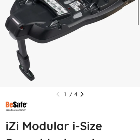 Isofix base