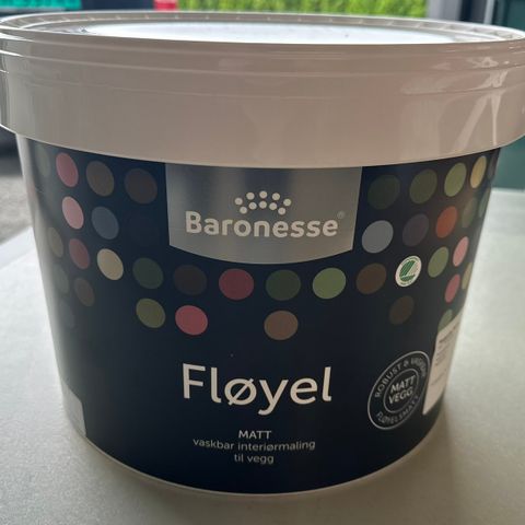 Baronesse Fløyel matt «Serengeti» 10 liter (Fargerike)