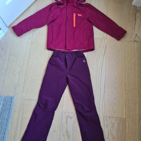 HH Helly Tech jakke + color kids bukse