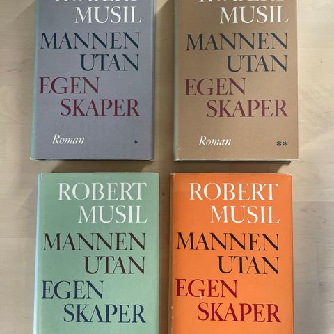 Robert Musil «Mannen utan egenskaper»