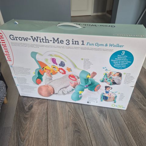 Grow With Me 3 in 1 Fun Gym & Walker