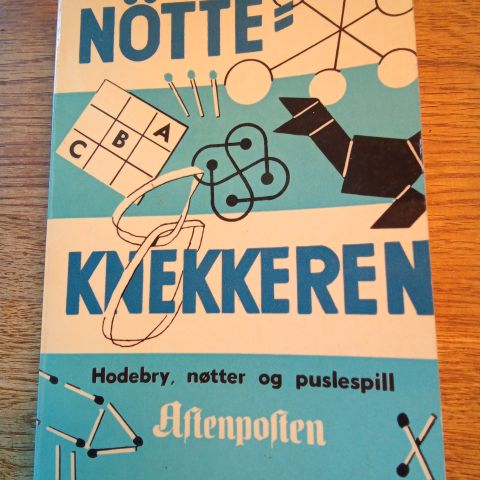 NØTTEKNEKKEREN, Hodebry, nøtter og puslespill, 3, utgave 1964, selges