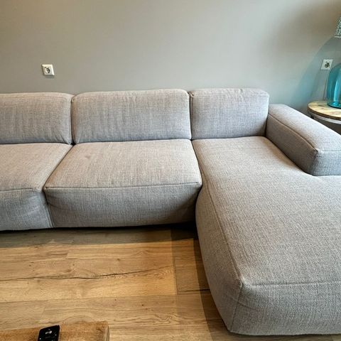 En fin hjørne sofa med Dansk desing