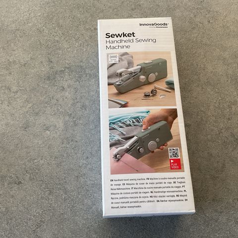 Håndholdt Symaskin / sewket handheld sewing machine, helt ny