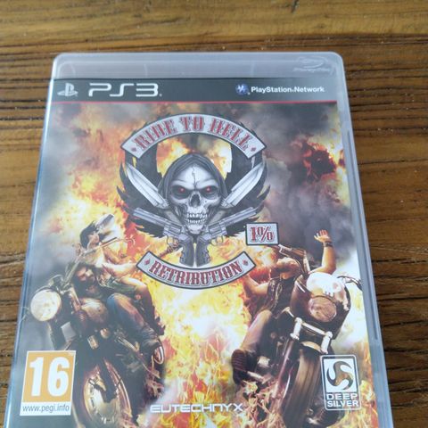 Ride to Hell Retribution Playstation 3 SJELDENT