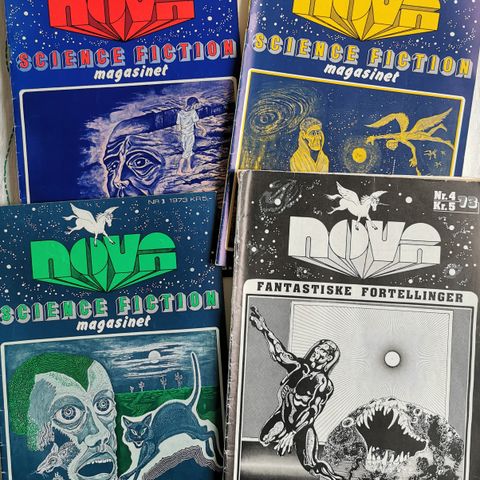 Nova science fiction 1973 nr 1-4