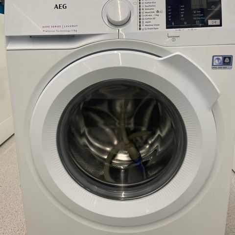 Reservert AEG 7 kg (En ukes prøvetid før betaling ☺️ )Gratis levering.