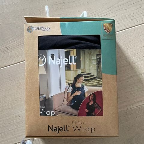 Najell pre-tied wrap bæresjal str M/L