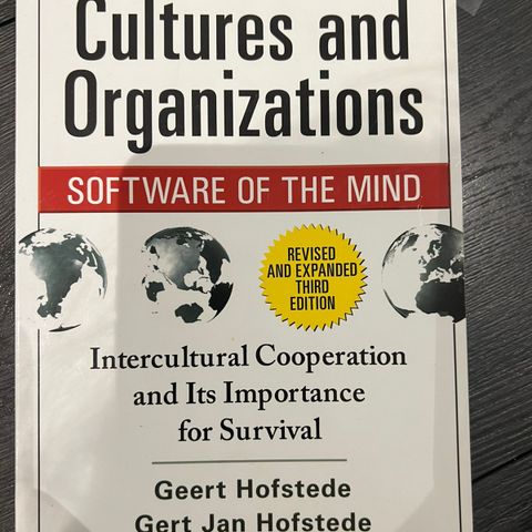 Cultures and Organizations