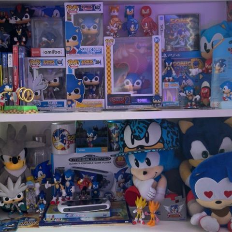 Sonic the hedgehog samling