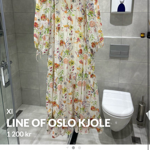 LINE OF OSLO KJOLE XL (ny)