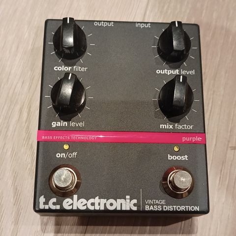 TC Electronic Vintage Bass Distortion