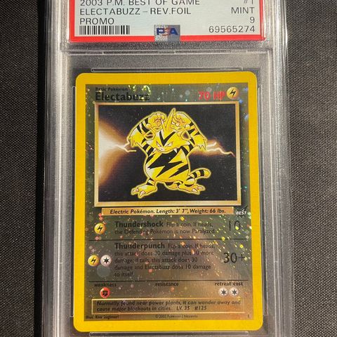 Electabuzz[Winner] Best of game - PSA 9