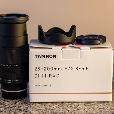 Tamron 28-200MM F/2.8-5.6 DI III RXD for Sony FE