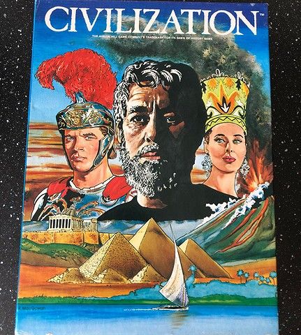 CIVILIZATION (1. Utgave fra 1981 - USA) Avalon Hill