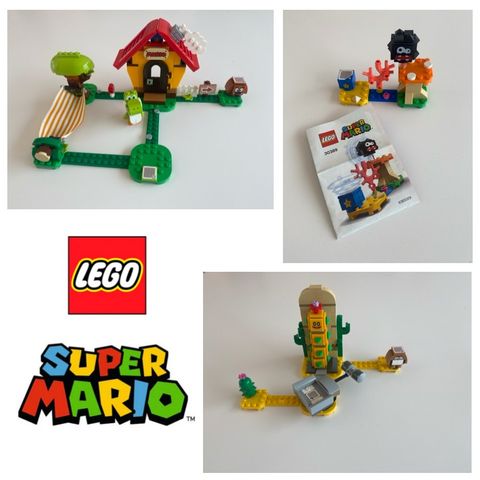 Lego Super Mario, 3 ulike sett