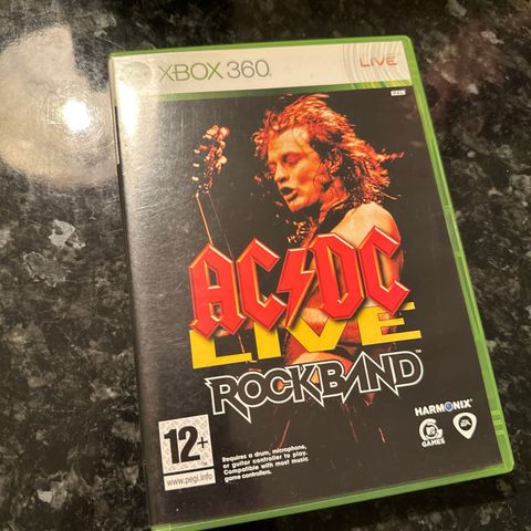 Rock Band AC/DC Live til Xbox 360