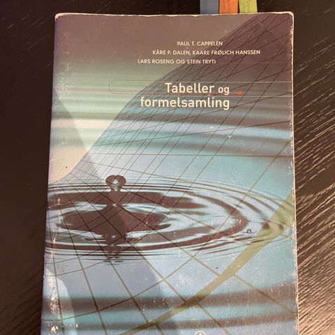 Kjemi Tabeller og formelsamling