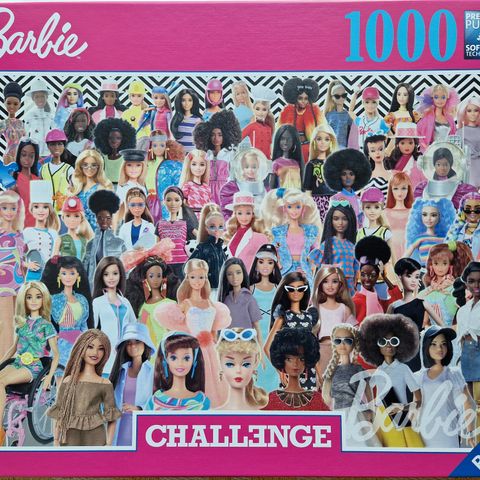 Ravensburger Challenge Barbie 1000 brikker