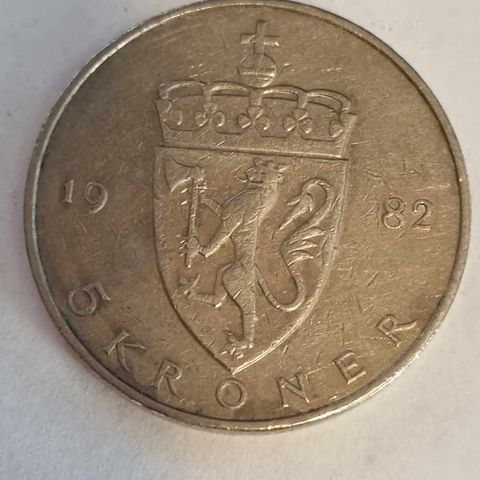 5 kroner 1982