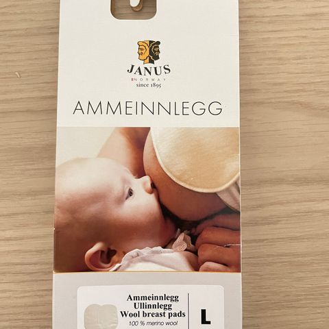 Ny Janus ammeinnlegg - Str. L - merinoull