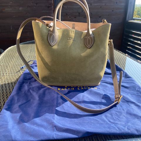 Polo Ralph Lauren green medium bag- ny med tag