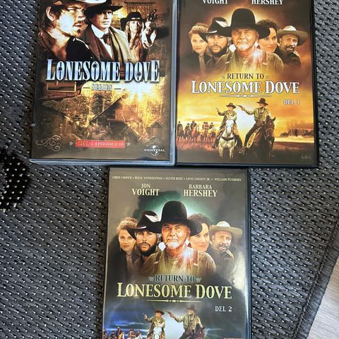 Lonesome Dove 3x DVD