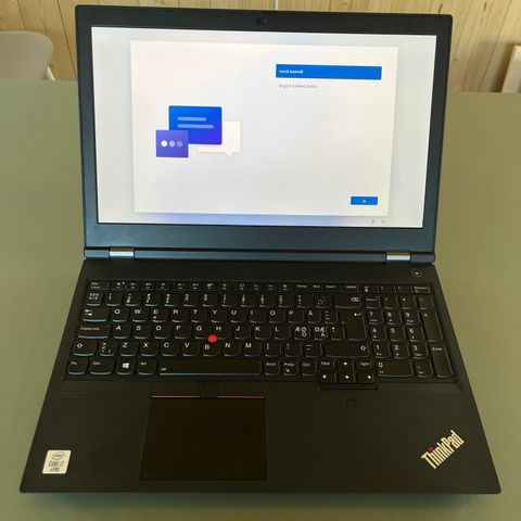 Lenovo ThinkPad P15 Gen1 - Svært kraftig PC selges til god pris