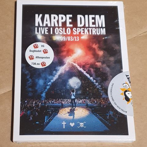 Karpe Diem - Live In Oslo Spektrum- DVD Forseglet