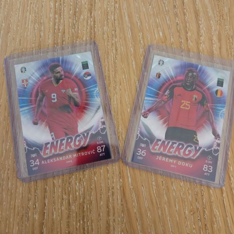 Match Attax Euro 2024 Fotballkort. GM, SC, BE, LSS, LE.