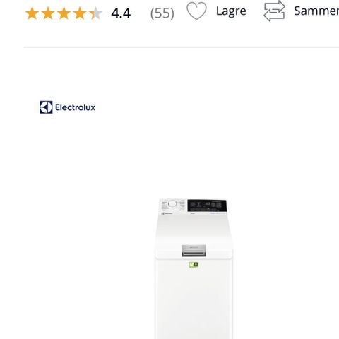 Electrolux PerfectCare 800 vaskemaskin EW8T6337E5