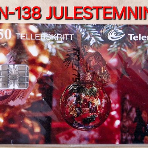 Telekort: N-138 Julestemning ( ubrukt)