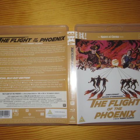 Flight Of The Phoenix '65 (bluray, inkludert et papribilag)