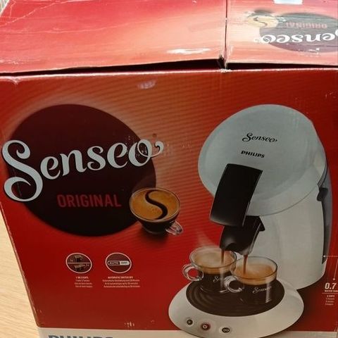 Senseo Kaffemaskin Hvit, uten kopper. Nå Kun 250 Kr. Helt ny