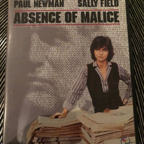 Absence Of Malice (DVD)