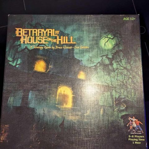 Betrayal at the house on the hill 2nd Edition (Brettspill)