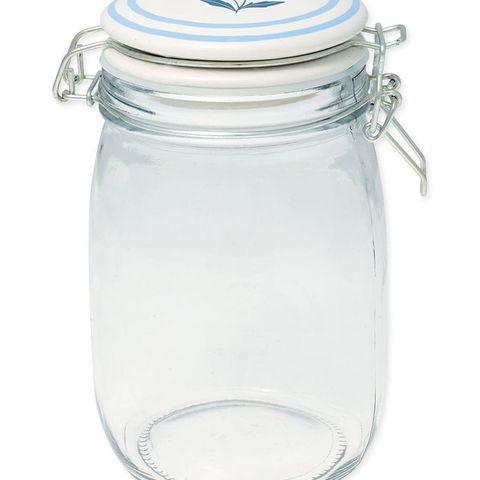 Green Gate Laerke White Jar , 1L