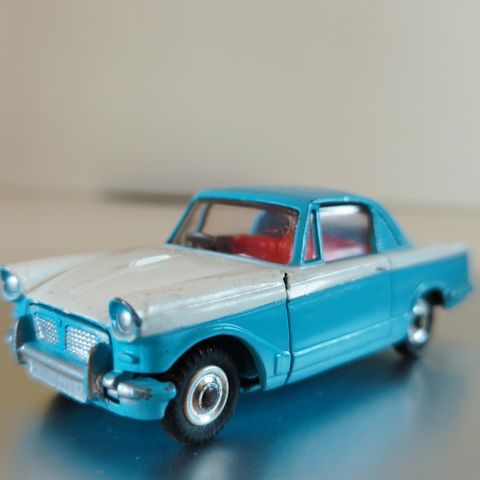 VINTAGE CORGI TOYS # 189 TRIUMPH HERALD  COUPE  1960. Skala 1/43