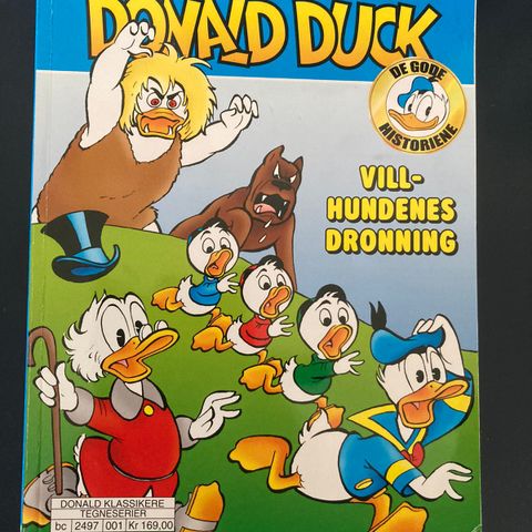 Klassisk Donald Duck nr. 22 fra 2019 «Villhundenes dronning»