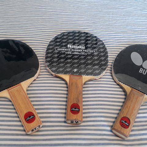 Bordtennisracket Avalox P500 ST med Rakza Z og Fastarc C-1