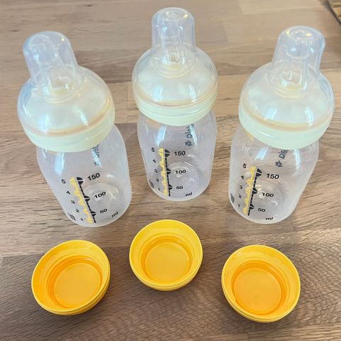 3 stk. medela anti colic tåteflaske 150 ml