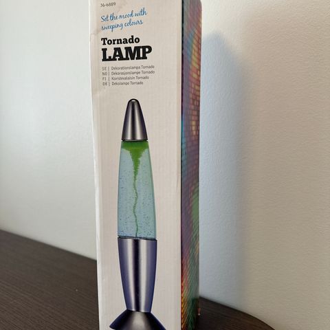 Lava lampe/ tornado lampe