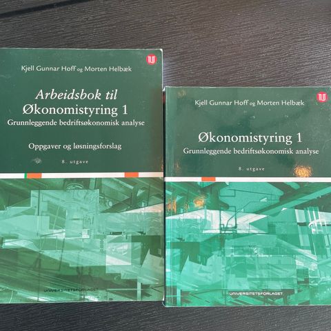 Økonomistyring 1 med oppgavebok